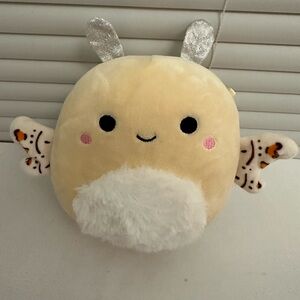Squishmallows Cream and Silver Stuffed Animal